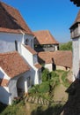 The Viscri Fortified Church - Interior Courtyard